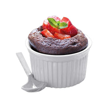 Cargar imagen en el visor de la galería, SET 4 PZ RAMEQUIN PORCELANA
