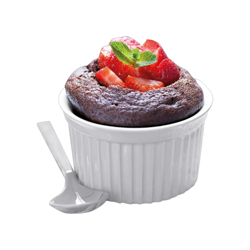 SET 4 PZ RAMEQUIN PORCELANA