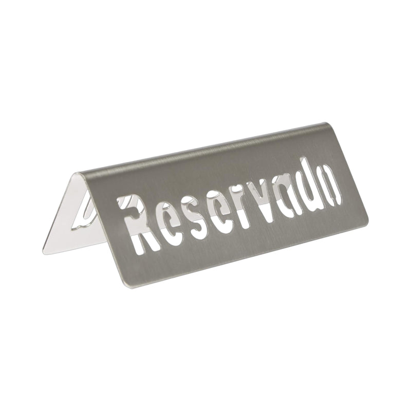 INDICADOR RESERVADO INOX 12 CM