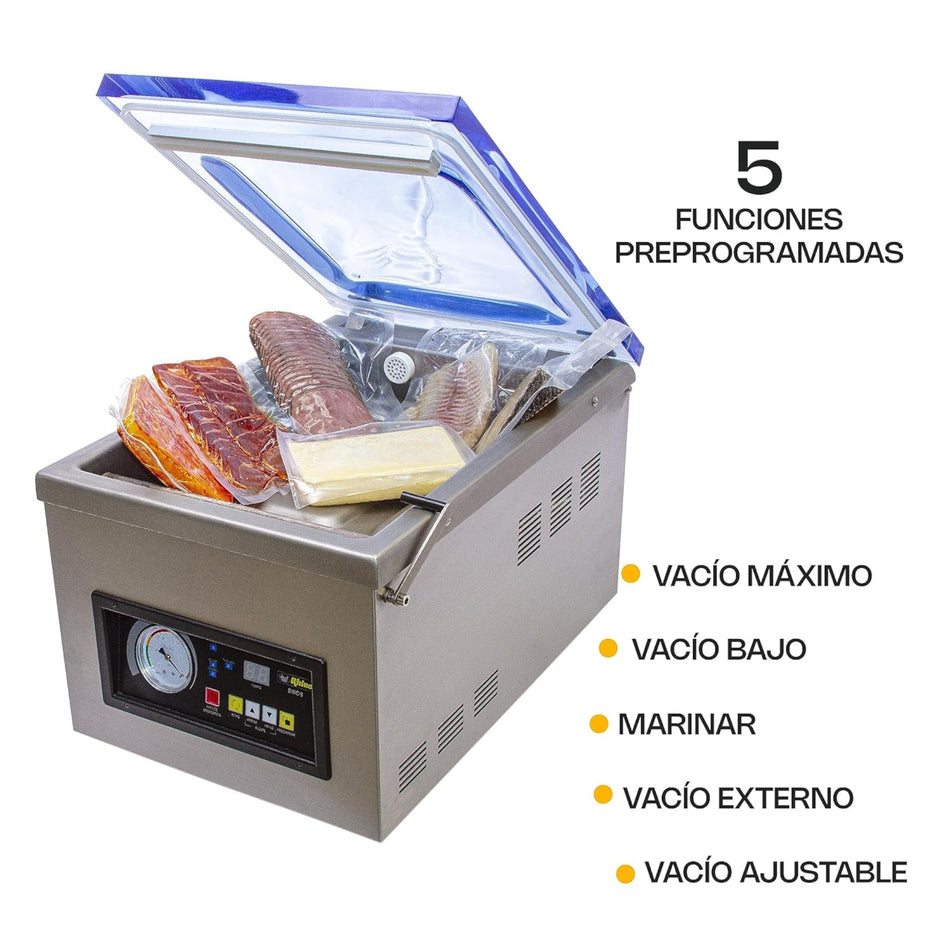 EMPACADORA RHINO AL VACIO 08m 3/H