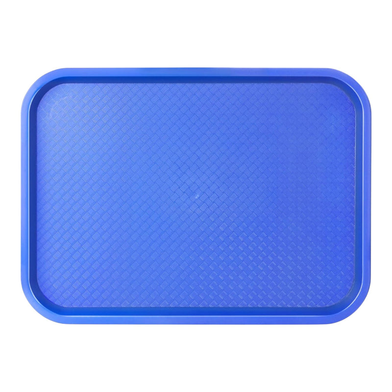 CHAROLA FAST FOOD 14x18" AZUL