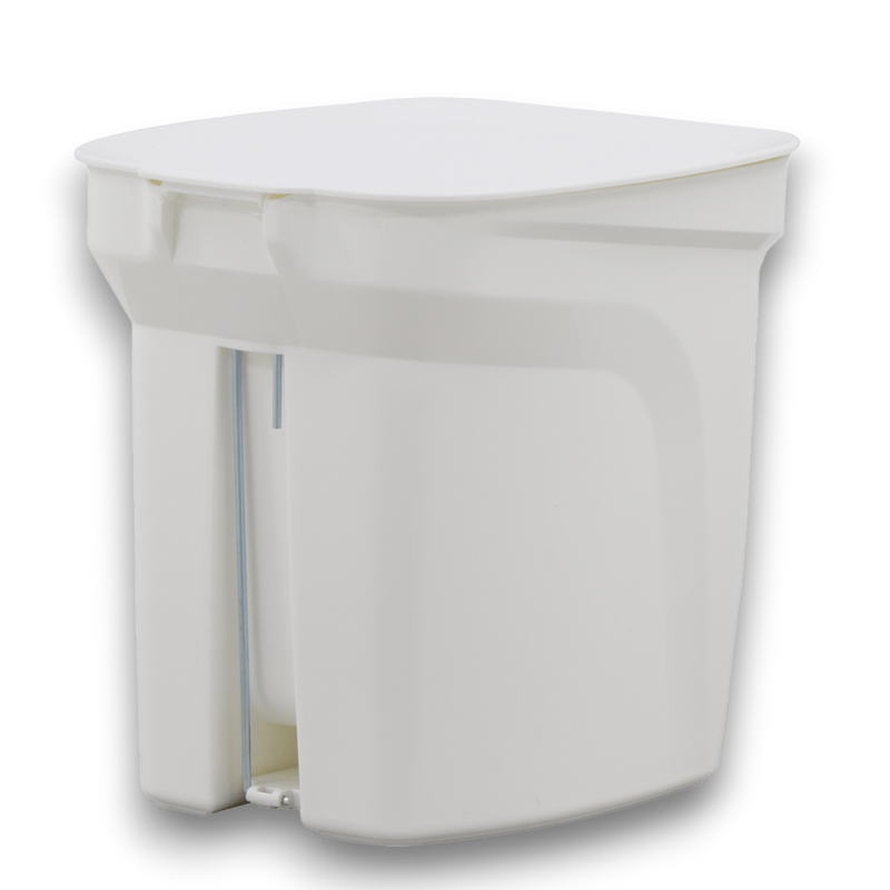 BASURERO COMPACT 7 LT BLANCO