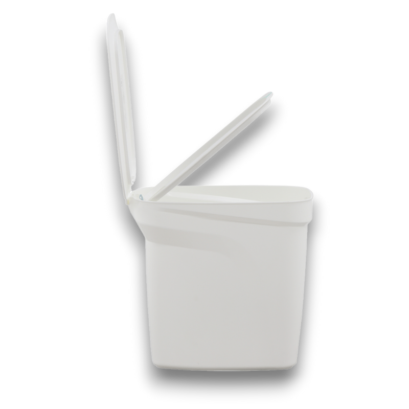 BASURERO COMPACT 7 LT BLANCO