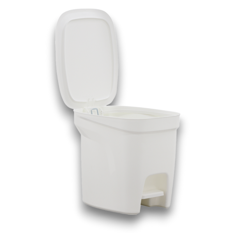 BASURERO COMPACT 7 LT BLANCO