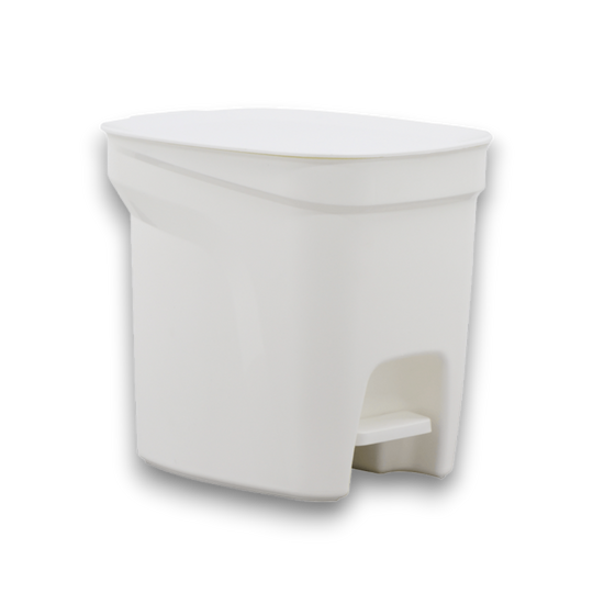 BASURERO COMPACT 7 LT BLANCO