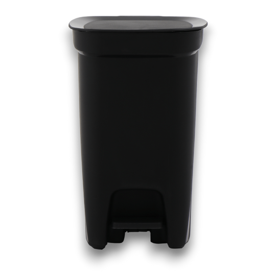BASURERO COMPACT 10 LT NEGRO