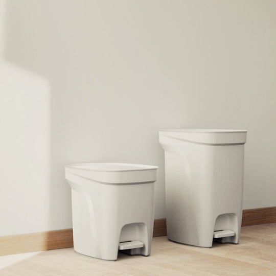 BASURERO COMPACT 10 LT BLANCO