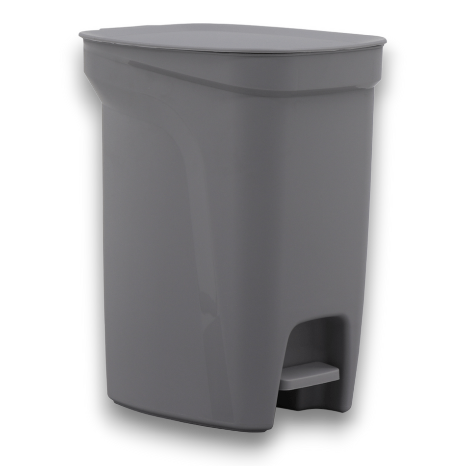 BASURERO COMPACT 10 LT GRIS