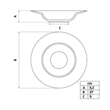Cargar imagen en el visor de la galería, PAOLA PLATO PASTA 27 CM

