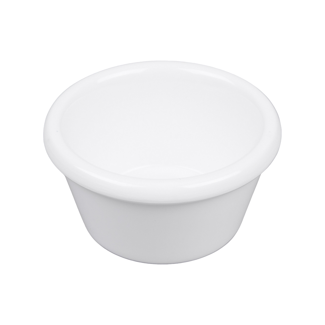 RAMEKIN 2 OZ (057 ML) MELAMINA BCO
