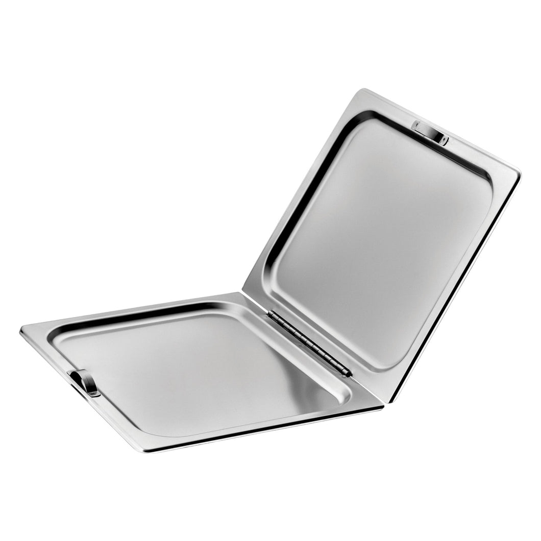 TAPA PLANA BISAGRA 1/1 AC INOX