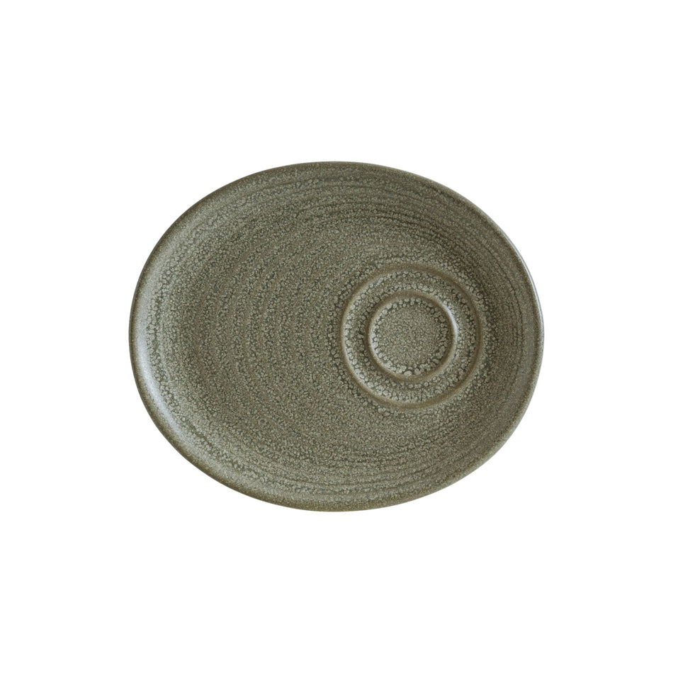 ADELFA PLATO P/TAZA 20x17 CM RIPPLE