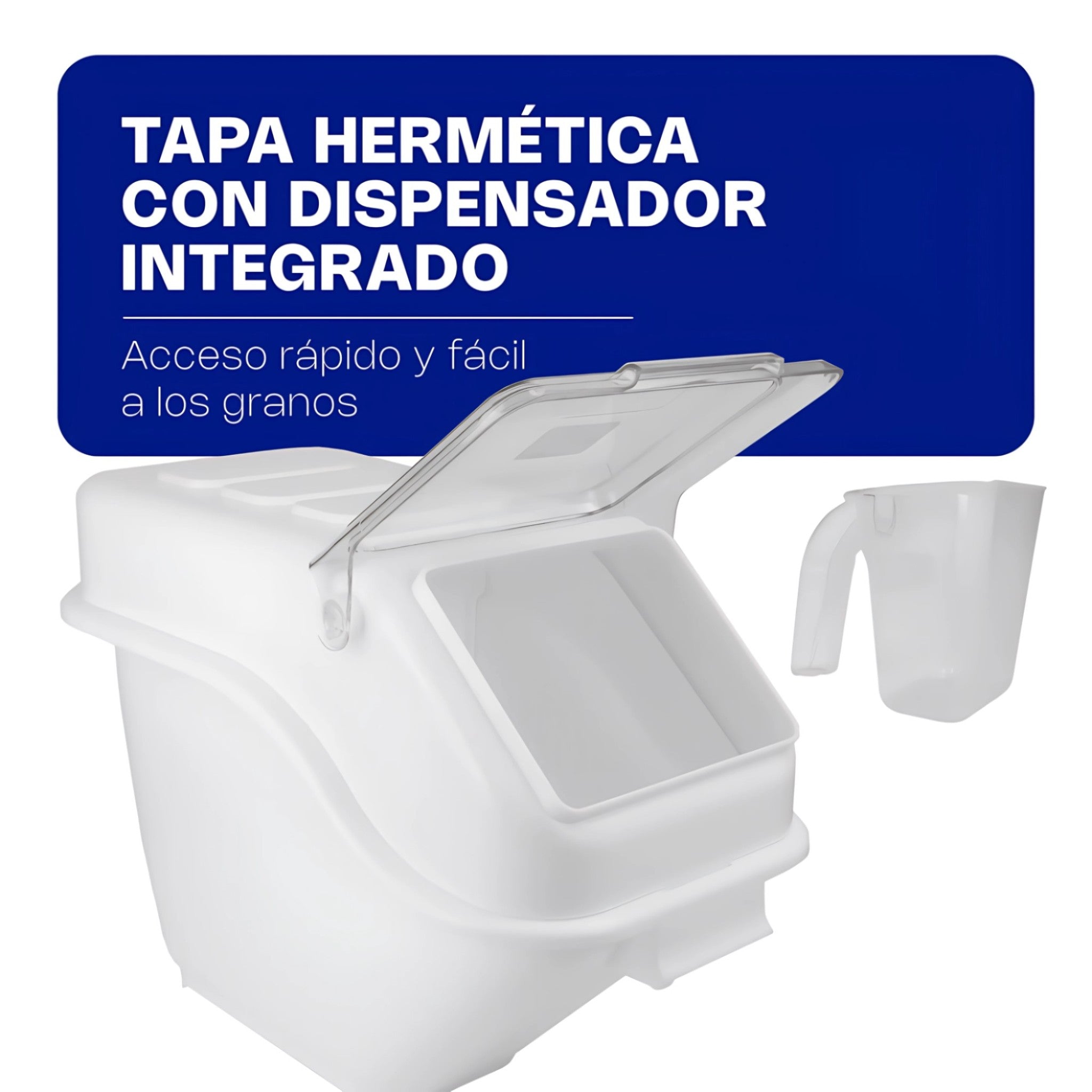 ALMACENADOR GRANOS ESTANTE 23 LT