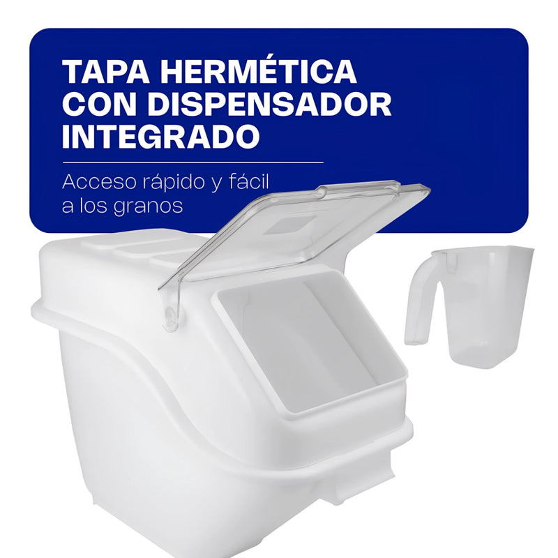 ALMACENADOR GRANOS ESTANTE 23 LT