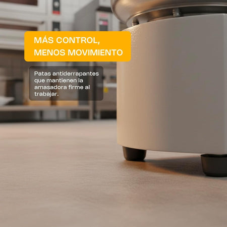 AMASADORA 20 LT POTENCIA 1,100 W