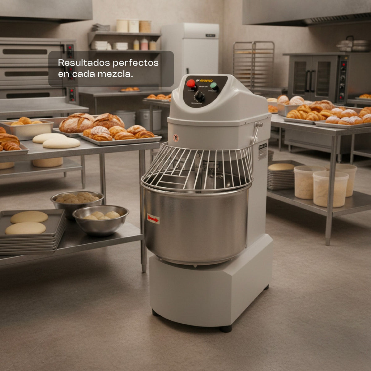AMASADORA 40 LT POTENCIA 3,000 W