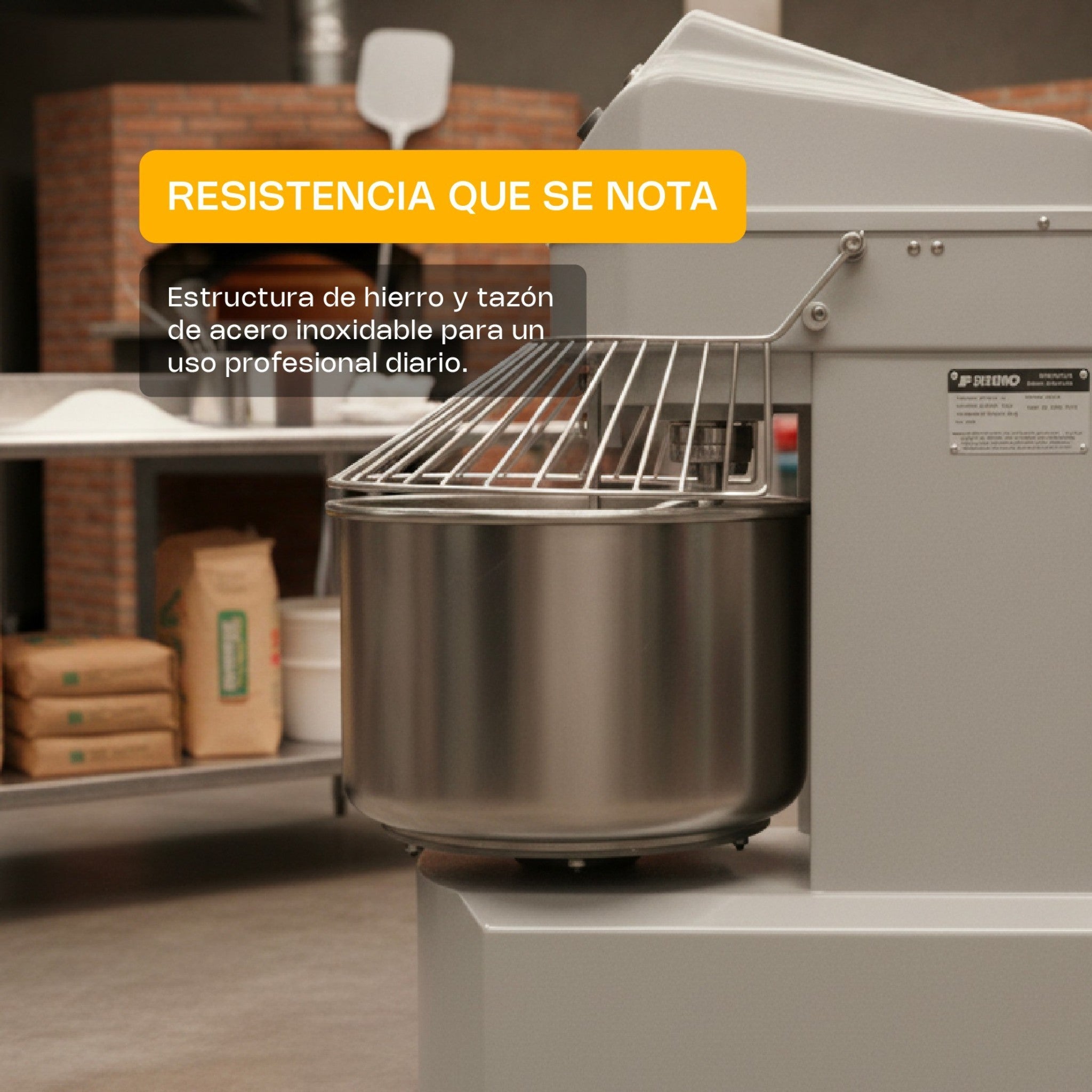 AMASADORA 40 LT POTENCIA 3,000 W