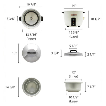 ARROCERA ELECTRICA 30 TAZAS