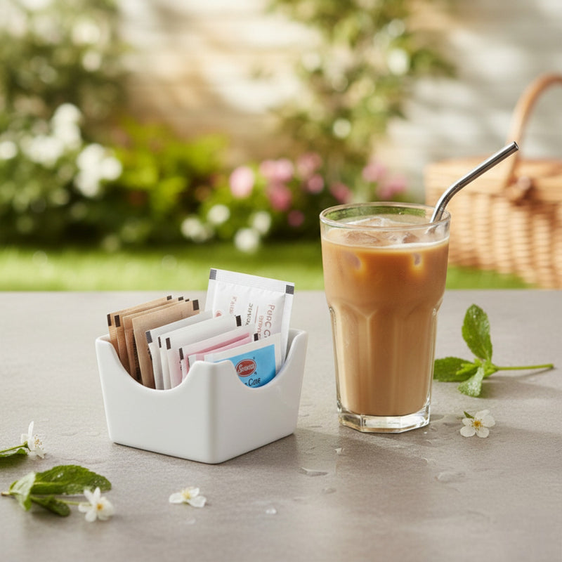 AZUCARERA P/SOBRES 7.5 CM BLANCA