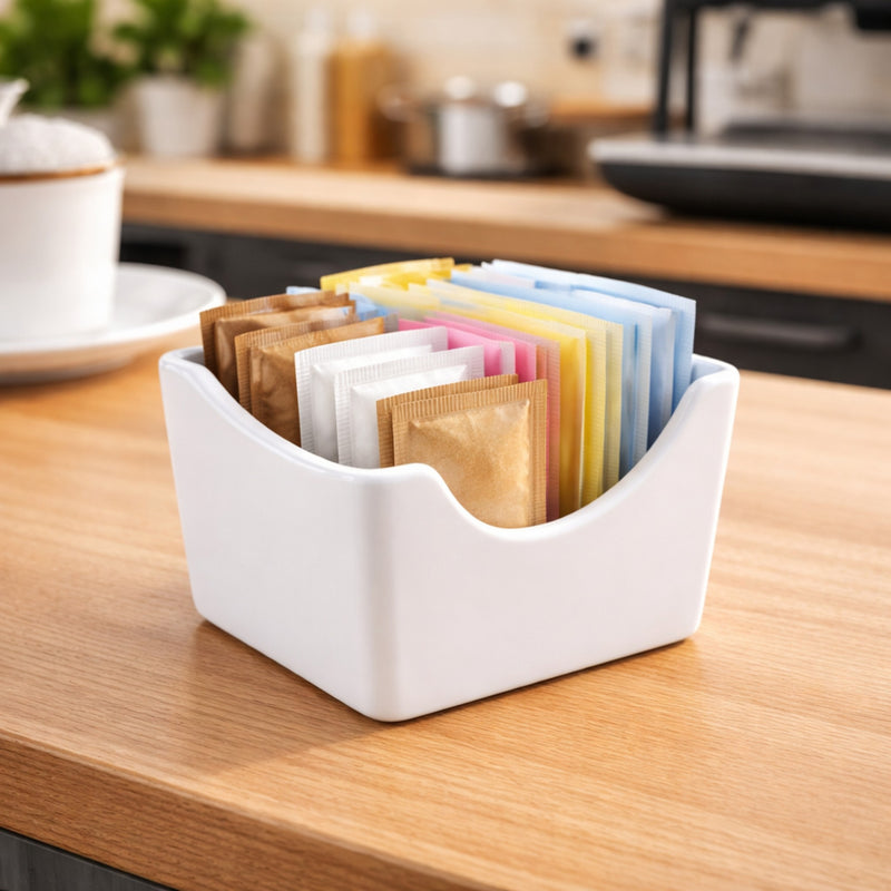 AZUCARERA P/SOBRES 7.5 CM BLANCA