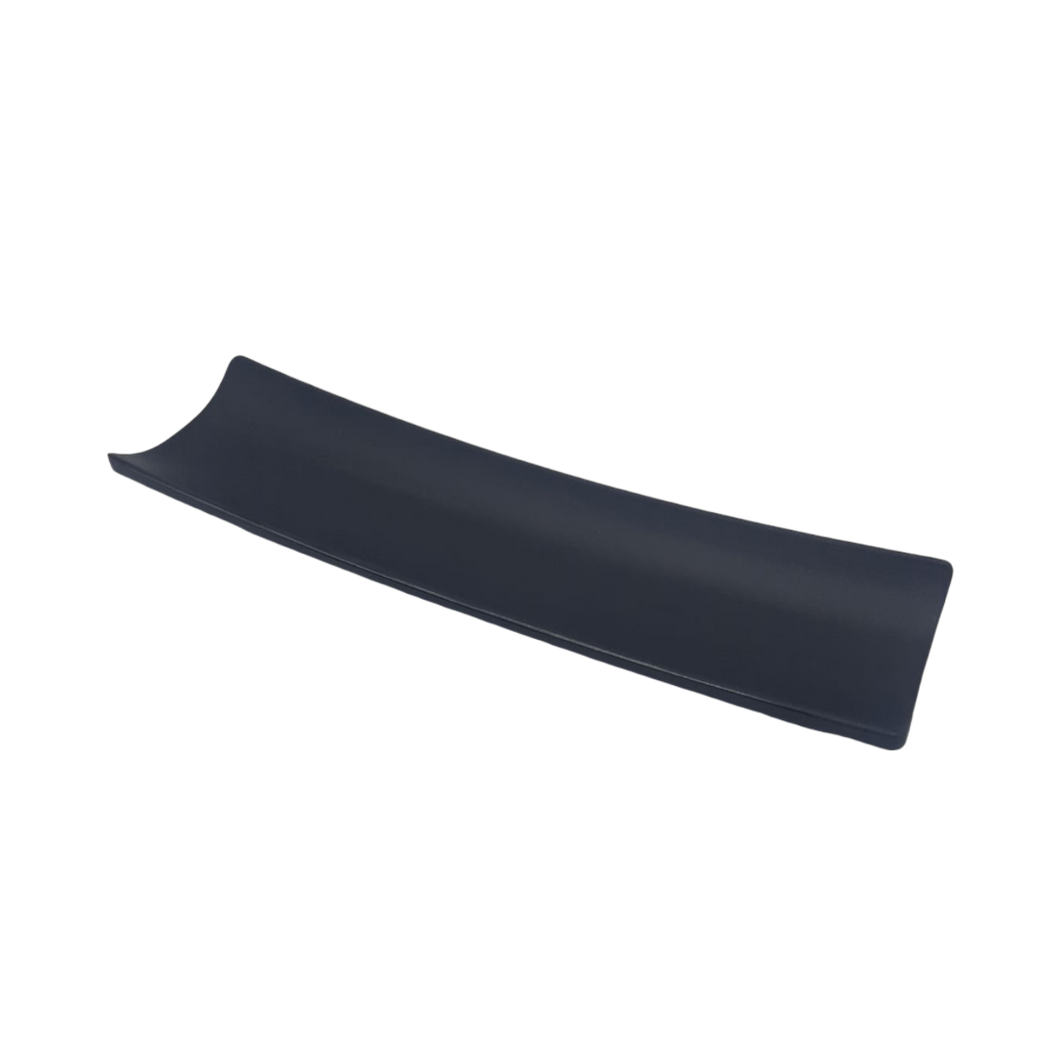 BANDEJA CANOA 31 CM NEGRO MATE