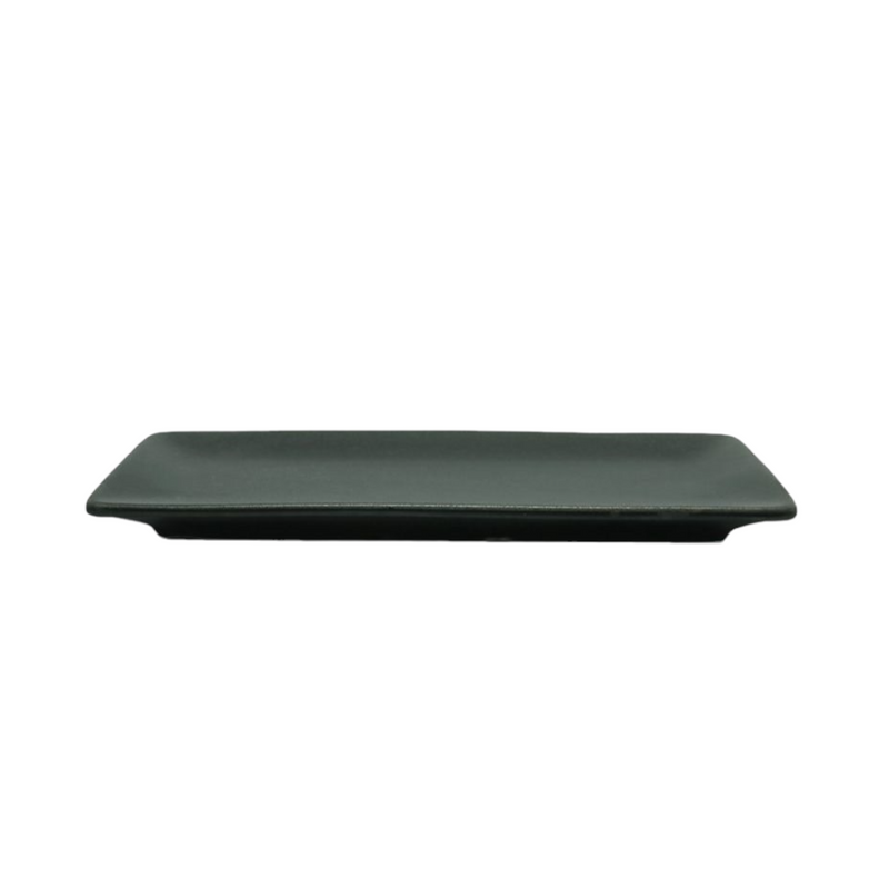 BANDEJA RECT 28x19 CM NEGRO MATE