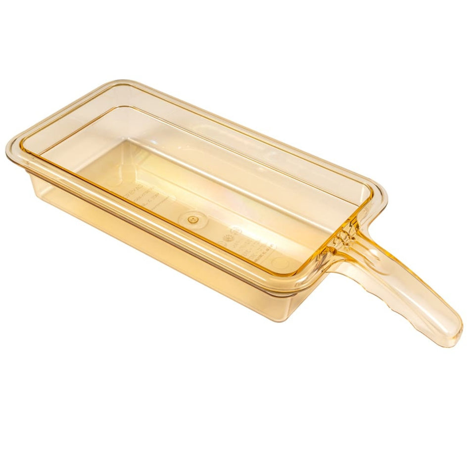 BANDEJA C/MANGO 1/3 x 2.5" AMBAR