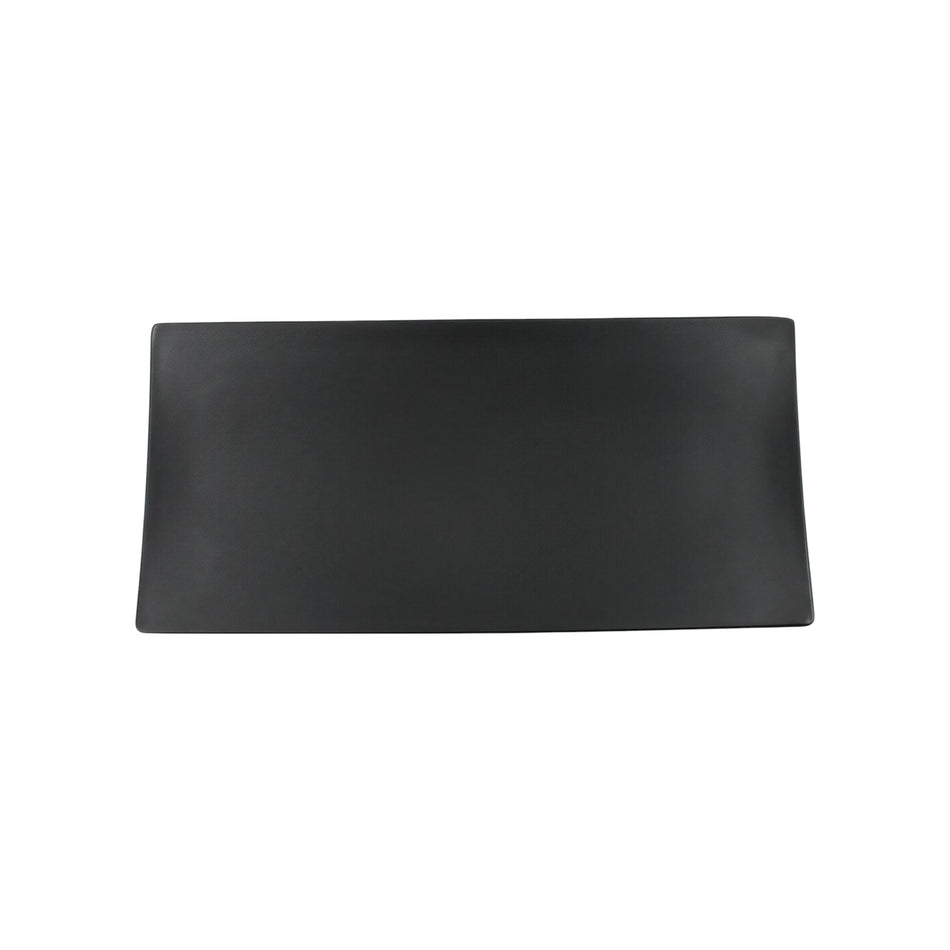 BANDEJA RECT 24x16 CM NEGRO MATE