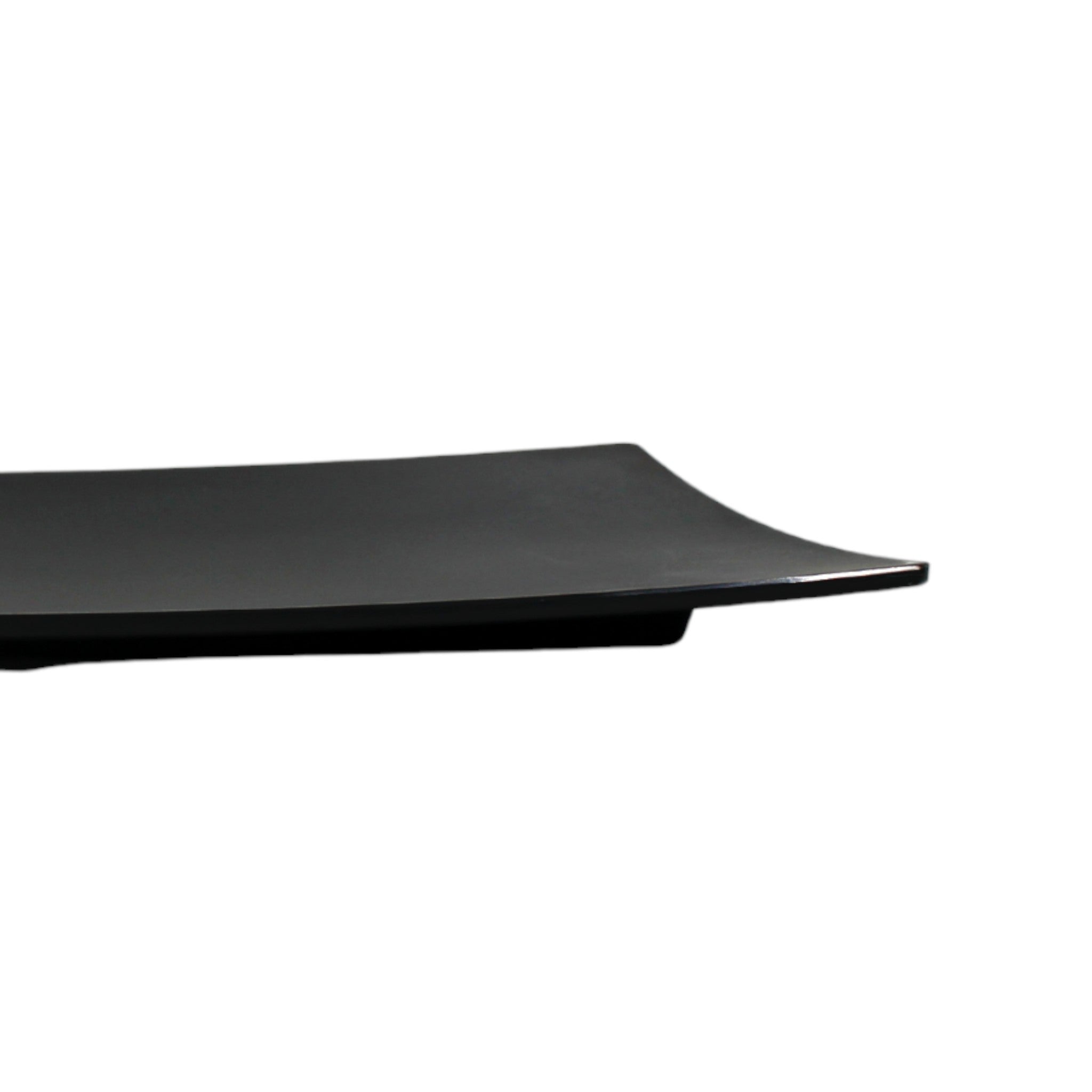 BANDEJA RECT 24x16 CM NEGRO MATE