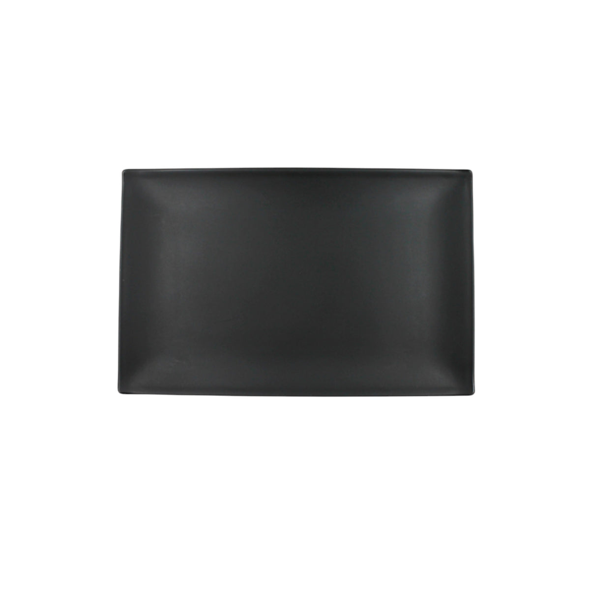 BANDEJA RECT 28x19 CM NEGRO MATE