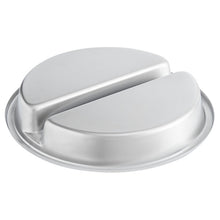 Cargar imagen en el visor de la galería, BANDEJA REDONDA P/CHAFER CON DIVISON
