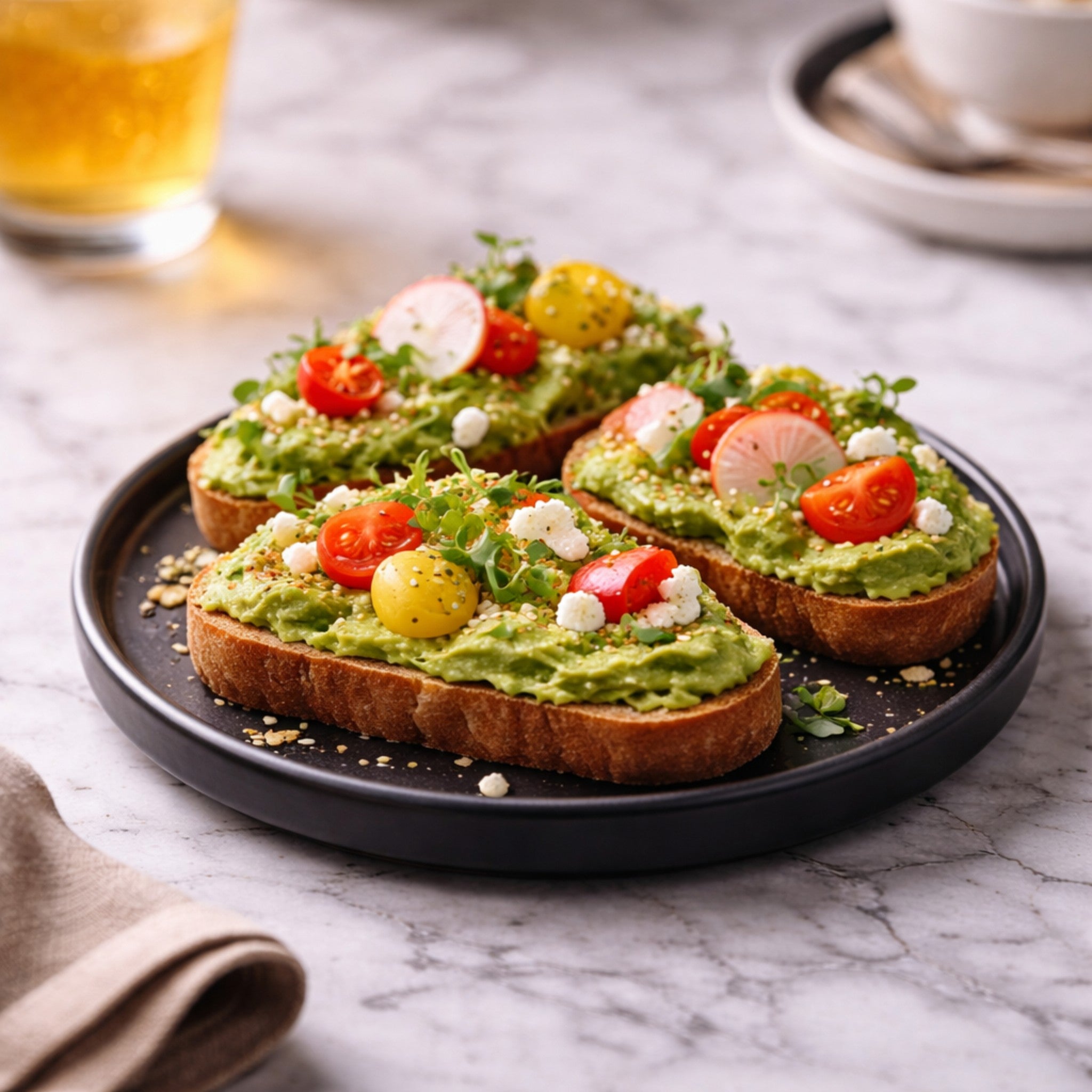 BARCELONA PLATO 20 CM NEGRO MATE