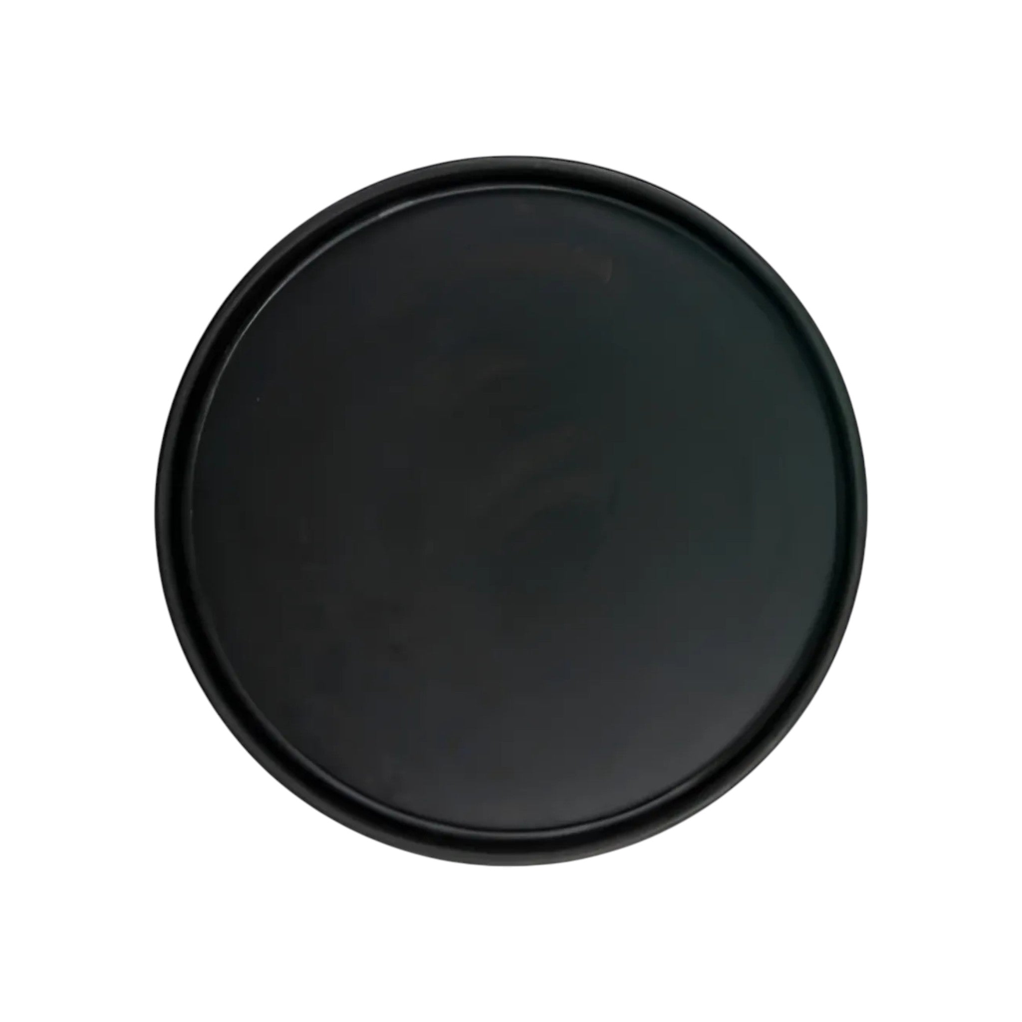 BARCELONA PLATO 23 CM NEGRO MATE