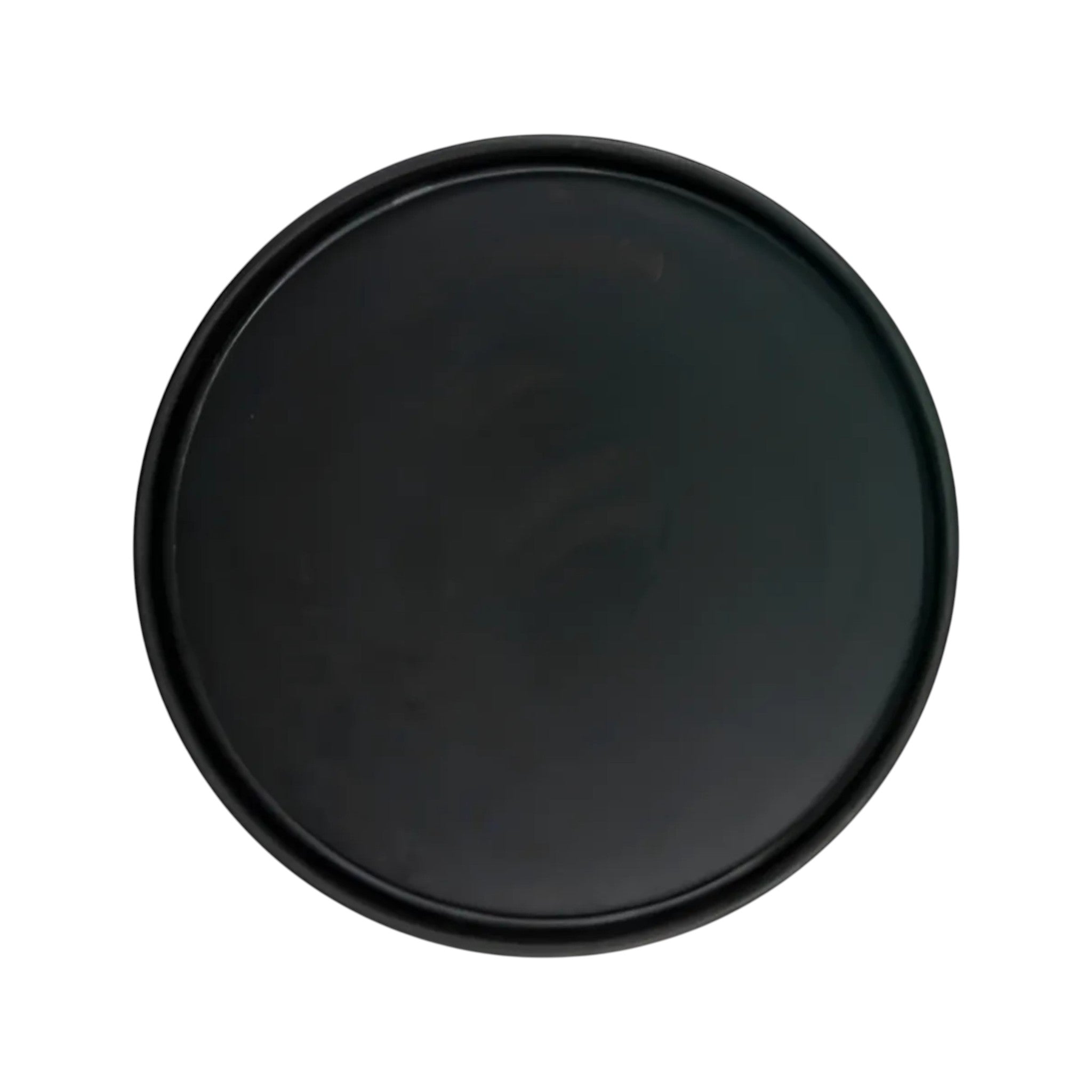 BARCELONA PLATO 27 CM NEGRO MATE