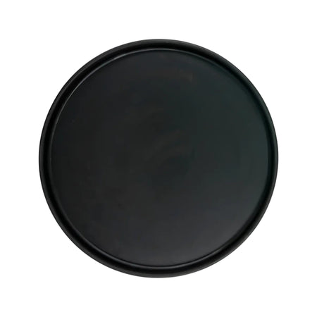 BARCELONA PLATO 27 CM NEGRO MATE