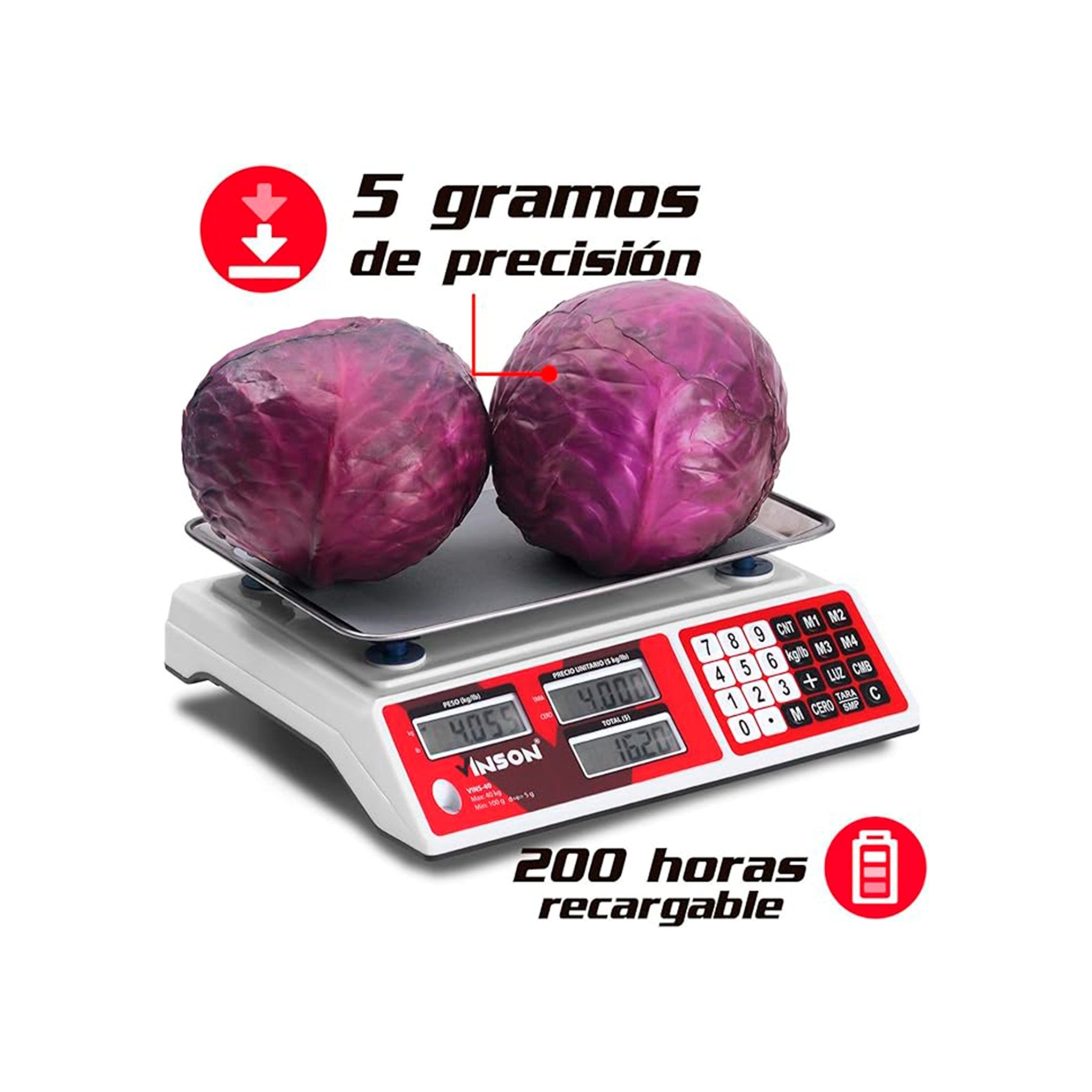 BASCULA VINS 30 KG
