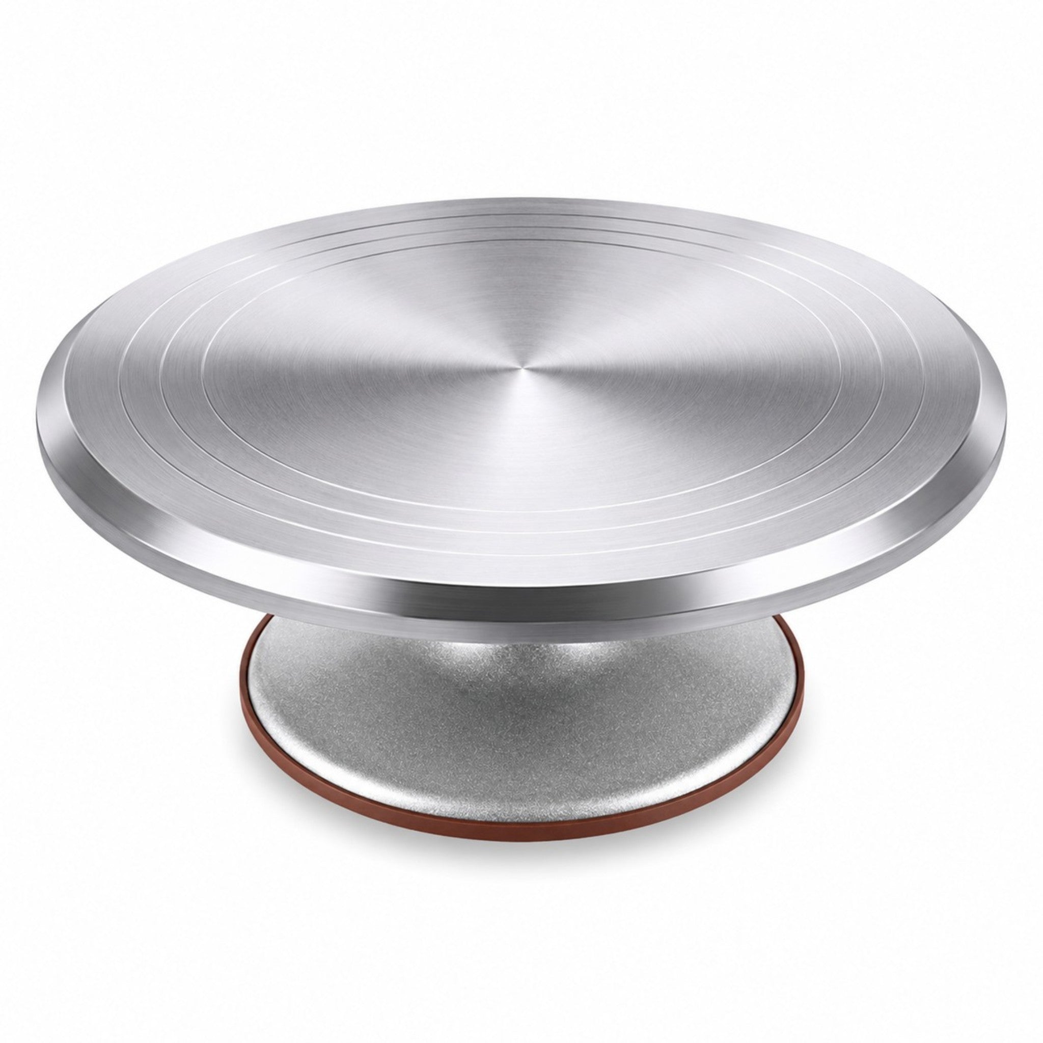 BASE PASTEL GIRATORIA 13" ALUMINIO