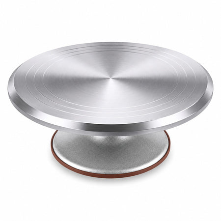 BASE PASTEL GIRATORIA 13" ALUMINIO