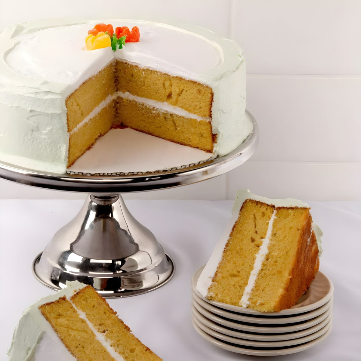 BASE P/PASTELES AC INOX 13.25 PG