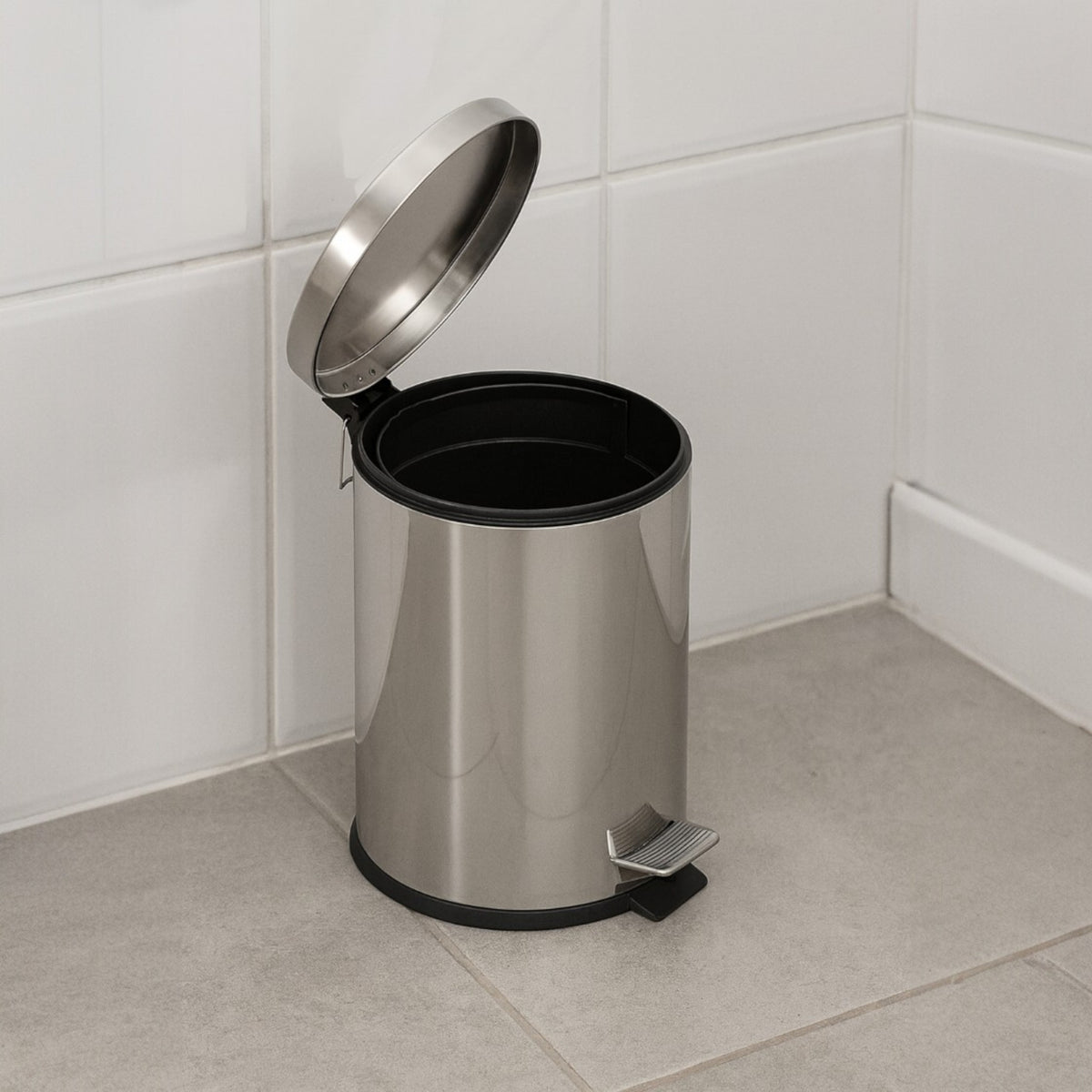 BASURERO AC/INOX 03 LT C/PEDAL