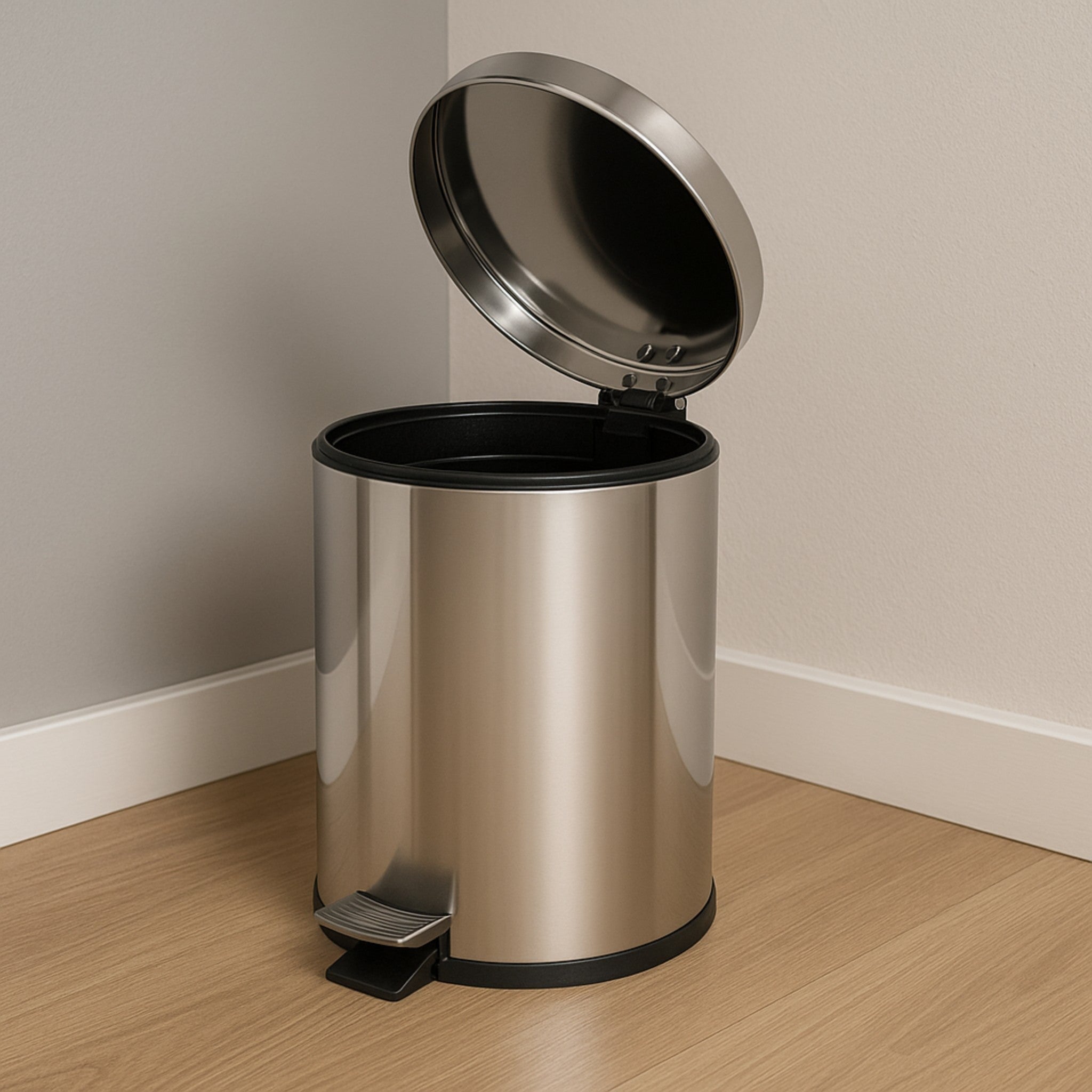 BASURERO AC/INOX 03 LT C/PEDAL