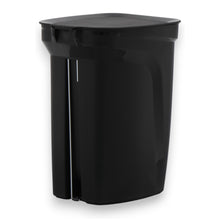 Cargar imagen en el visor de la galería, BASURERO COMPACT 10 LT NEGRO
