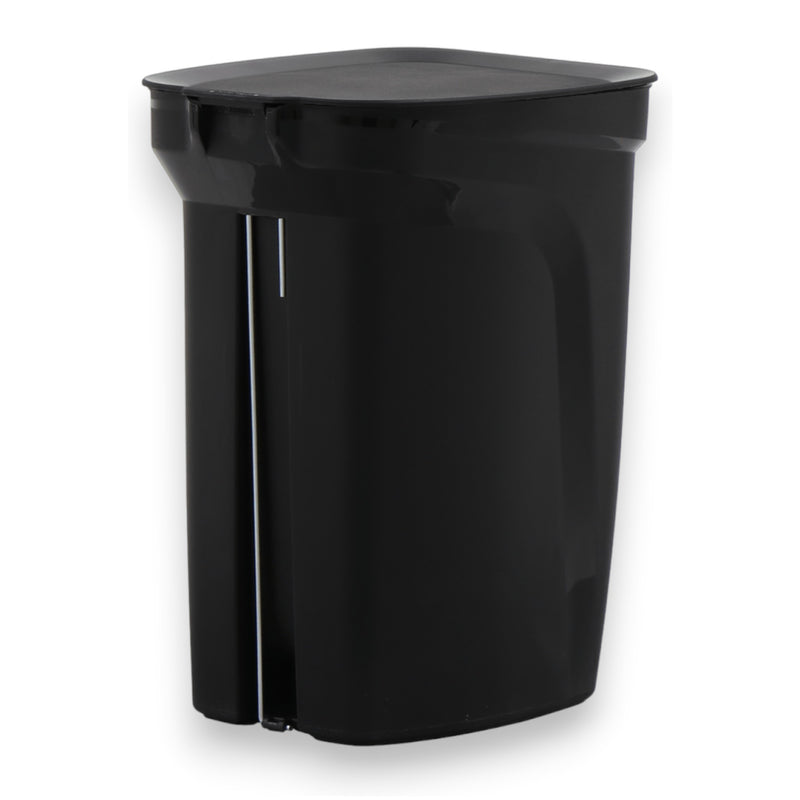 BASURERO COMPACT 10 LT NEGRO