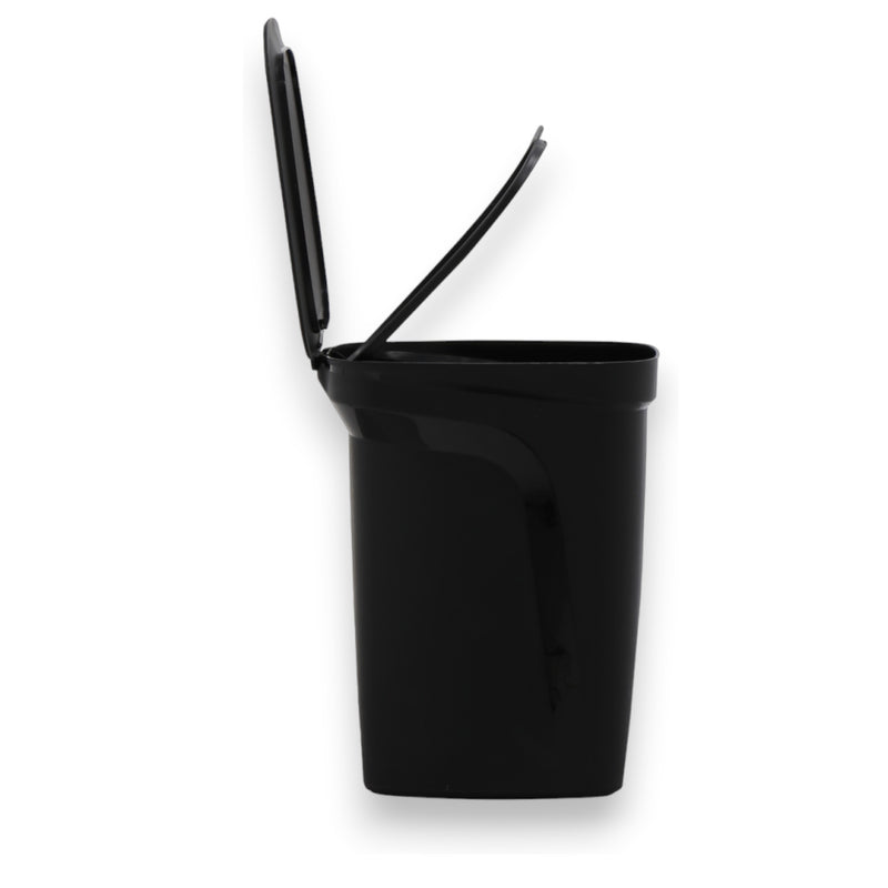 BASURERO COMPACT 10 LT NEGRO