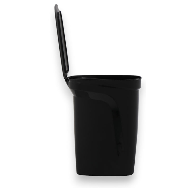 BASURERO COMPACT 10 LT NEGRO