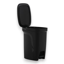 Cargar imagen en el visor de la galería, BASURERO COMPACT 10 LT NEGRO
