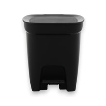 Cargar imagen en el visor de la galería, BASURERO COMPACT 7 LT NEGRO
