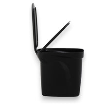 Cargar imagen en el visor de la galería, BASURERO COMPACT 7 LT NEGRO
