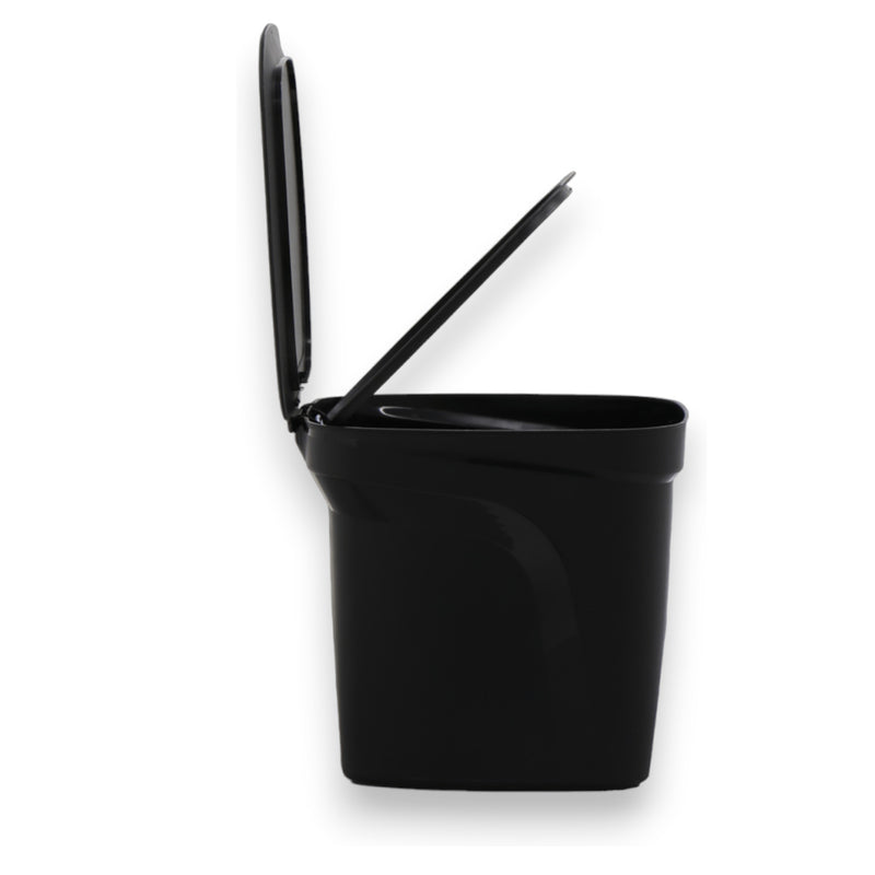BASURERO COMPACT 7 LT NEGRO