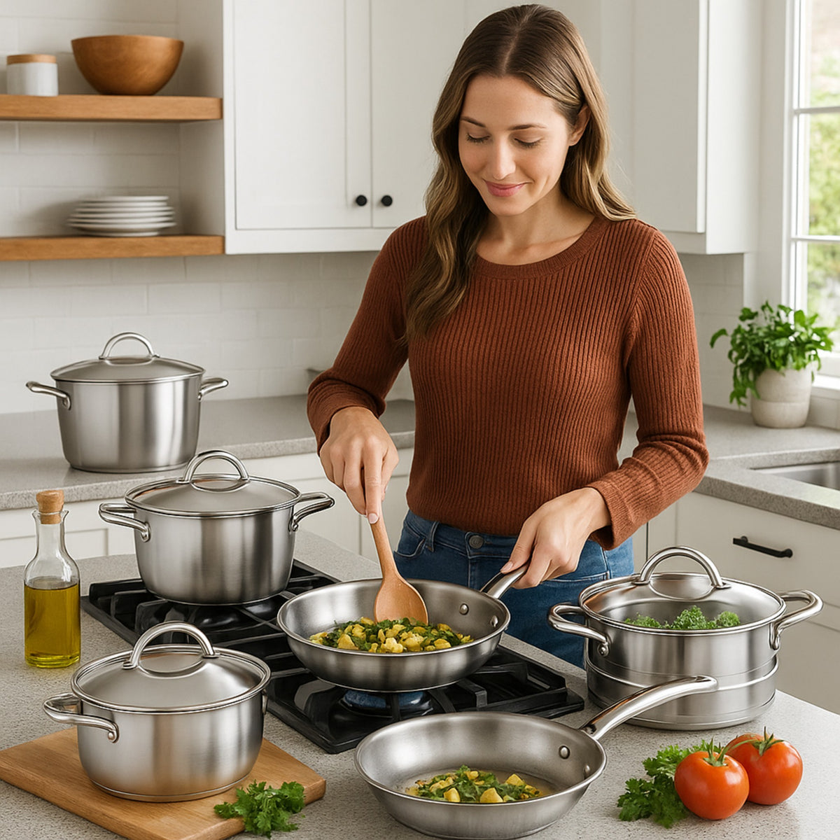 BATERIA DE COCINA 11 PZ ALLEGRA